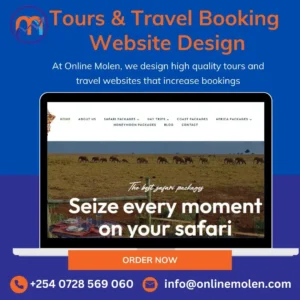 Travel Booking Website Design
