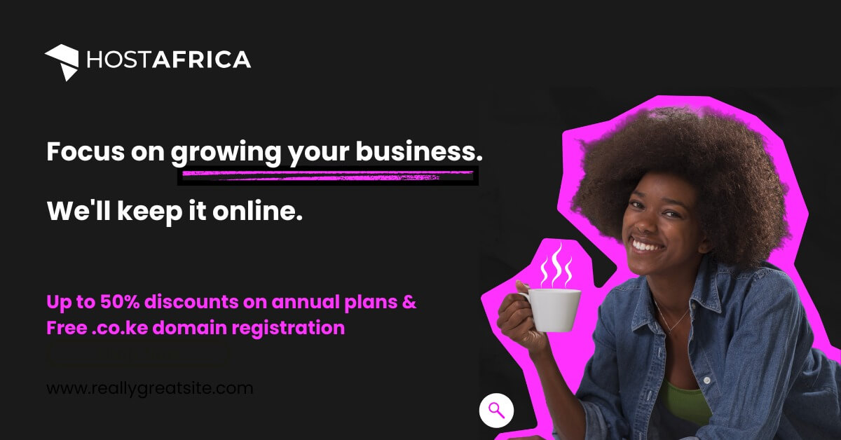 Best Web hosting in Kenya, HostAfrica